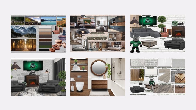 Дизайн жилого интерьера. Базовый курс – работы студентов - 2